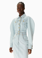 画像をギャラリービューアに読み込む, Denim Cocoon Sleeve Jacket
