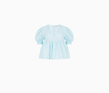 画像をギャラリービューアに読み込む, BABYDOLL TOP WITH RUCHED SLEEVES
