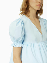 画像をギャラリービューアに読み込む, BABYDOLL TOP WITH RUCHED SLEEVES
