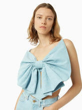 Load image into Gallery viewer, DENIM BOW BRALETTE
