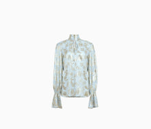 Load image into Gallery viewer, LUREX CUT OUT BLOUSE
