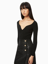 Load image into Gallery viewer, LUREX SWEETHEART NECKLINE TOP
