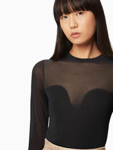 画像をギャラリービューアに読み込む, HEART NECKLINE TOP
