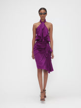 Load and play video in Gallery viewer, Skirt With Asymmetrical Bow Detail
