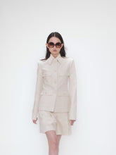 Load and play video in Gallery viewer, Cotton Saharienne Jacket
