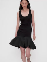 Load and play video in Gallery viewer, Sleeveless Dress With Peplum
